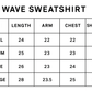 Wave Canvas Sweatshirt