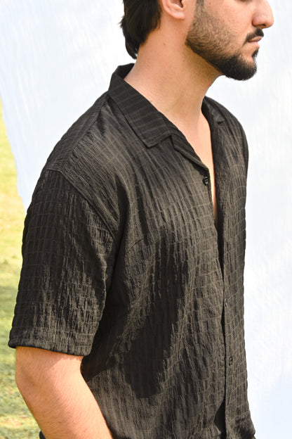 Noir Textured Shirt