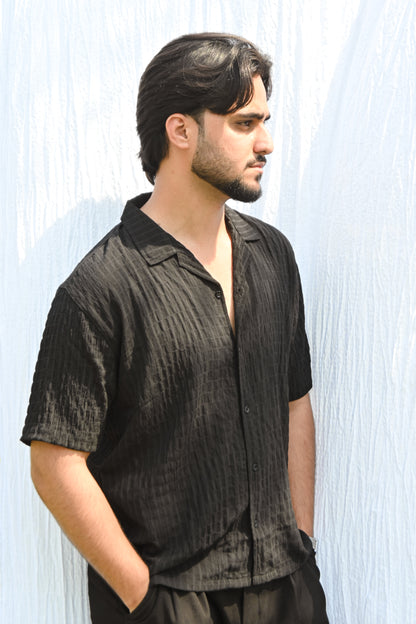 Noir Textured Shirt