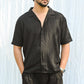 Noir Textured Shirt