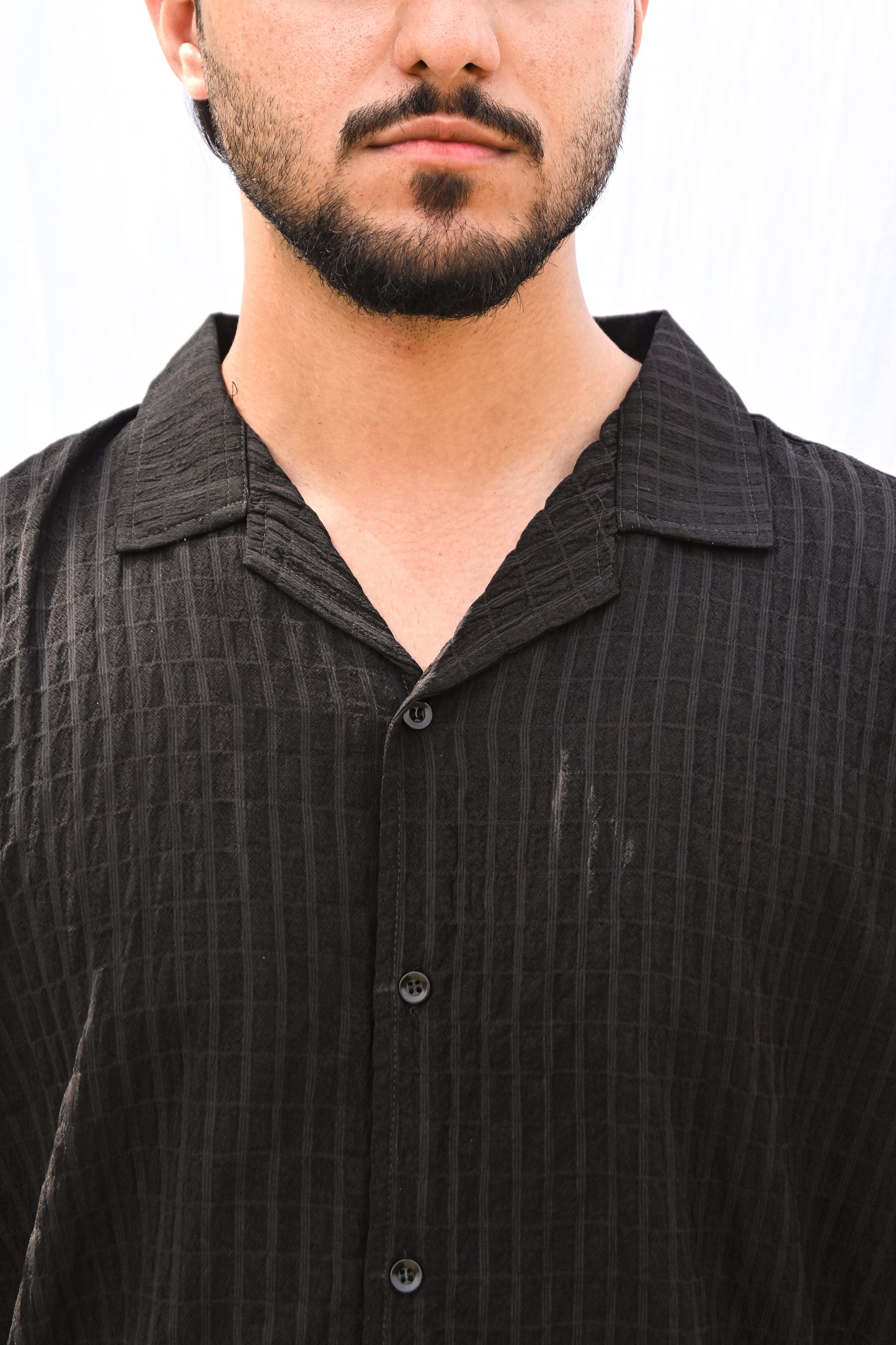 Noir Textured Shirt