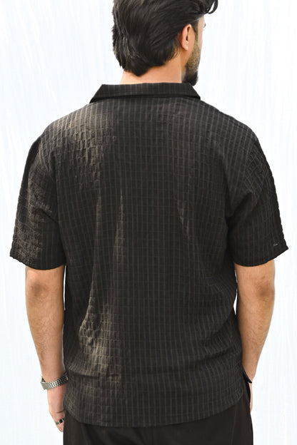 Noir Textured Shirt
