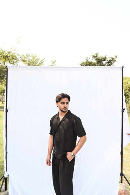 Noir Textured Shirt