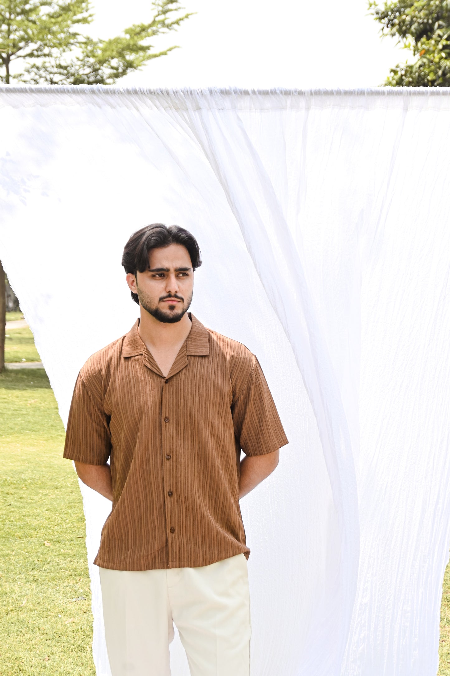 Cocoa Textured Shirt