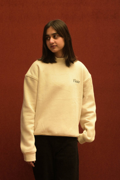 Elan Cream Sweatshirt