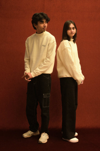 Elan Cream Sweatshirt