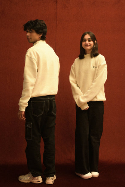 Elan Cream Sweatshirt