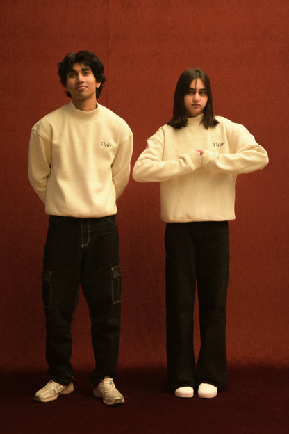 Elan Cream Sweatshirt