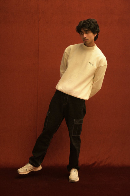 Elan Cream Sweatshirt