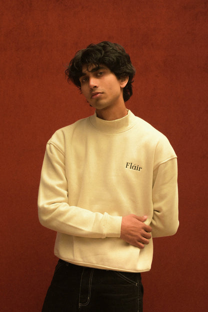 Elan Cream Sweatshirt