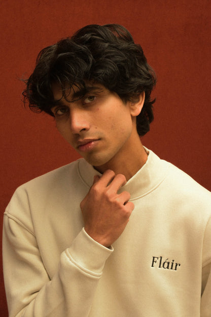 Elan Cream Sweatshirt