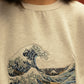 Wave Canvas Sweatshirt
